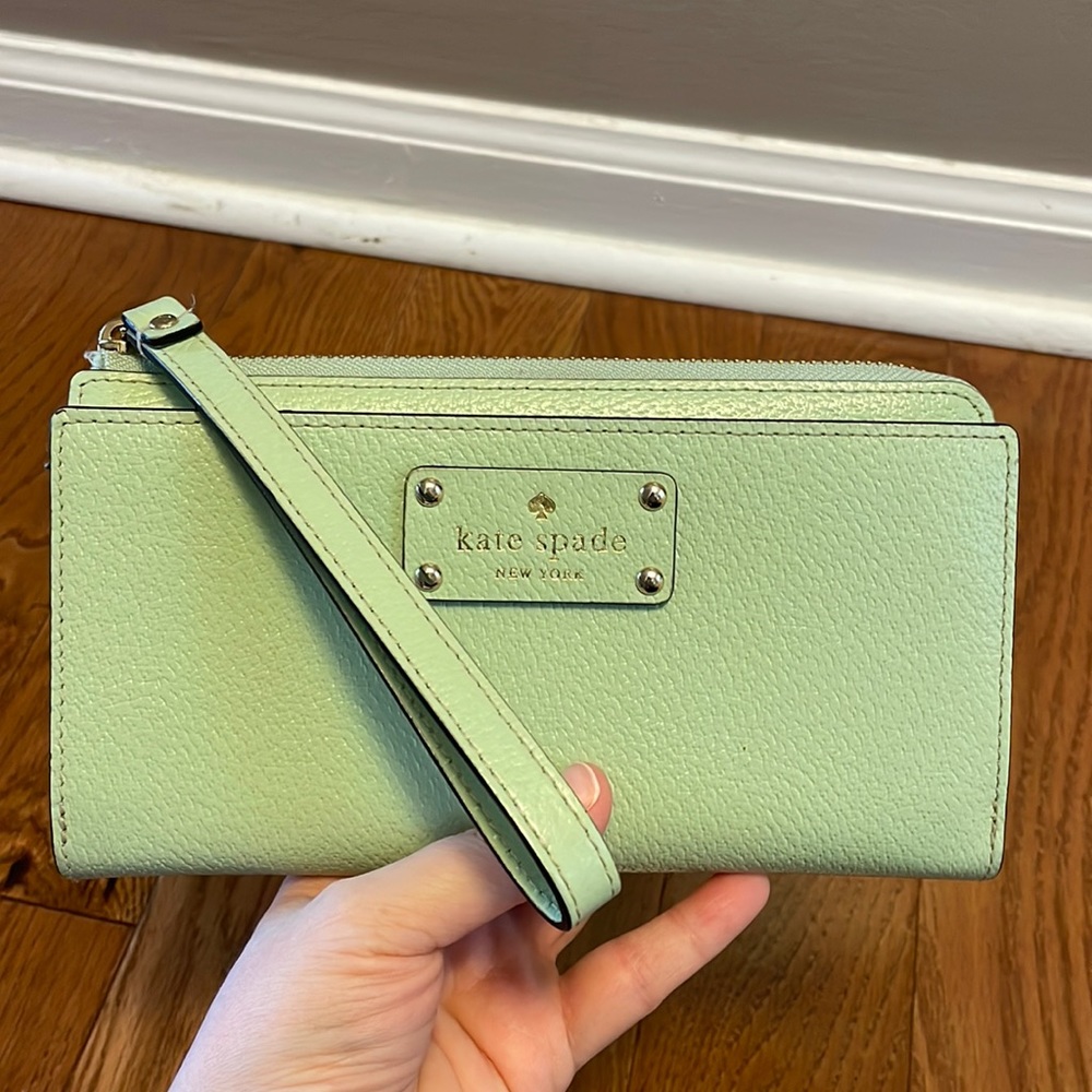 Kate Spade wallet with front phone pocket